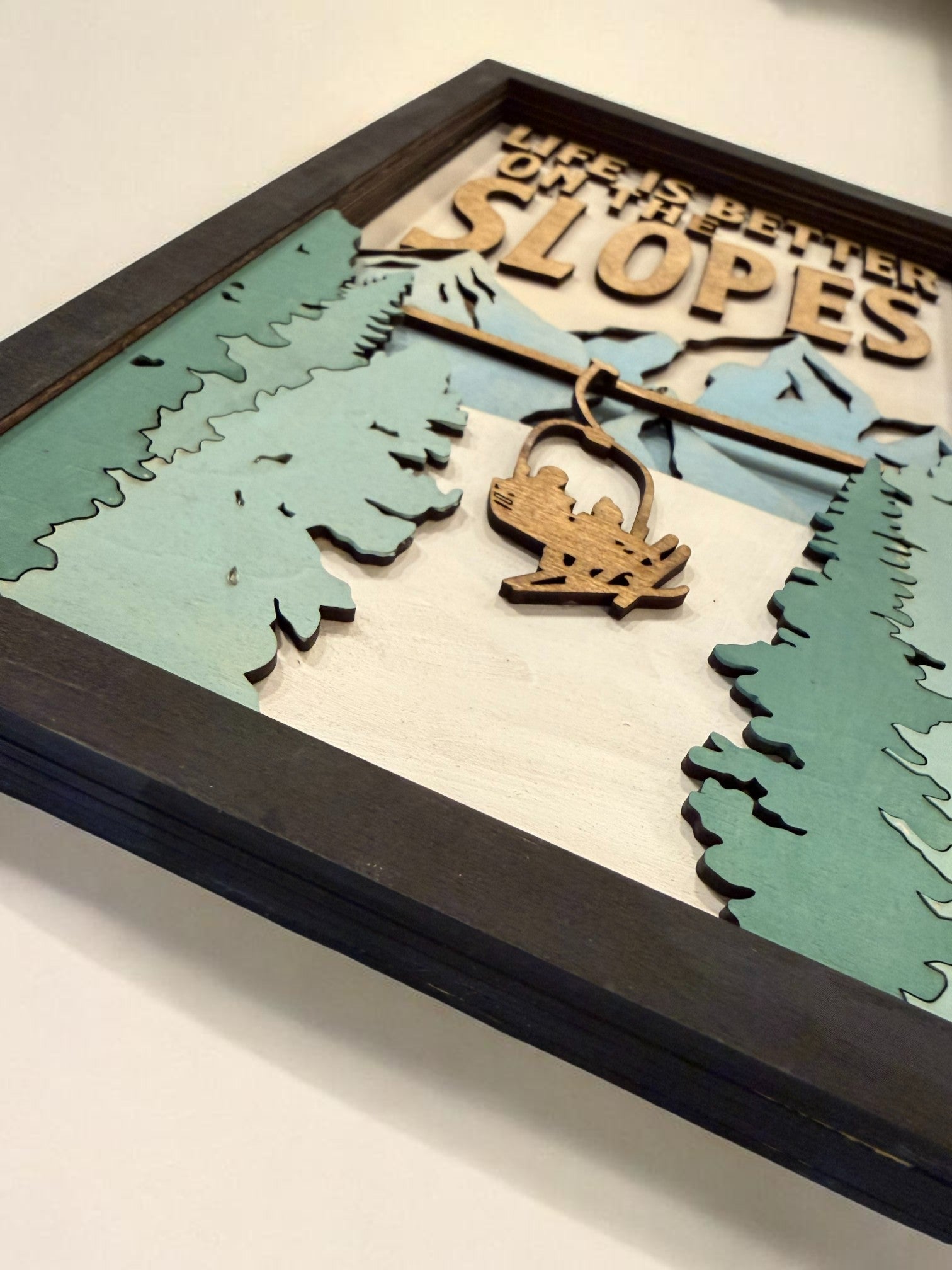 Life Is Better On The Slopes Sign