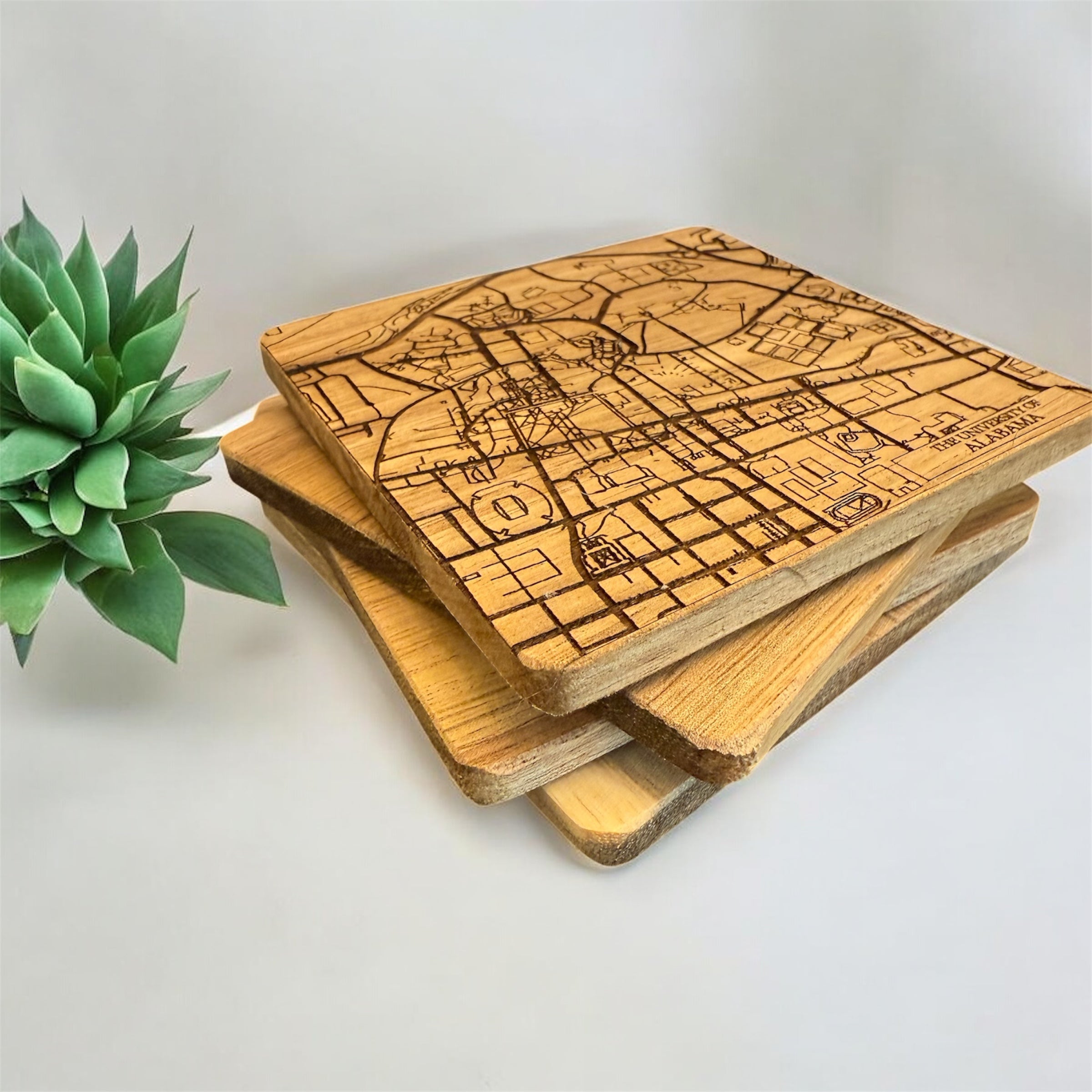 Wood Coasters (set of 4)