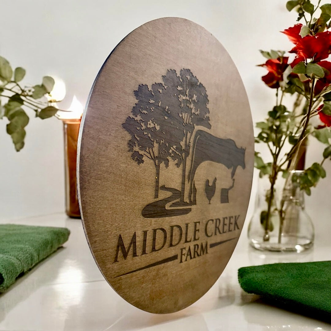 Wood Door Hanger/Sign