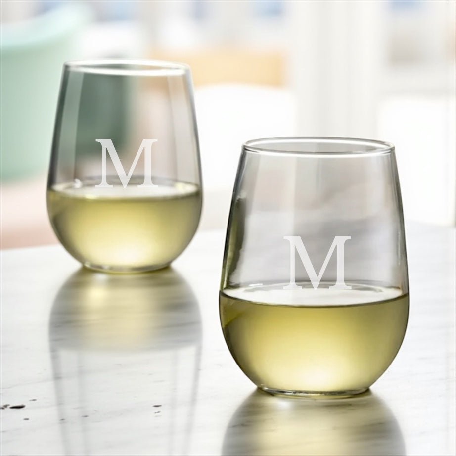 17oz Stemless Wine Glass (set of 2)