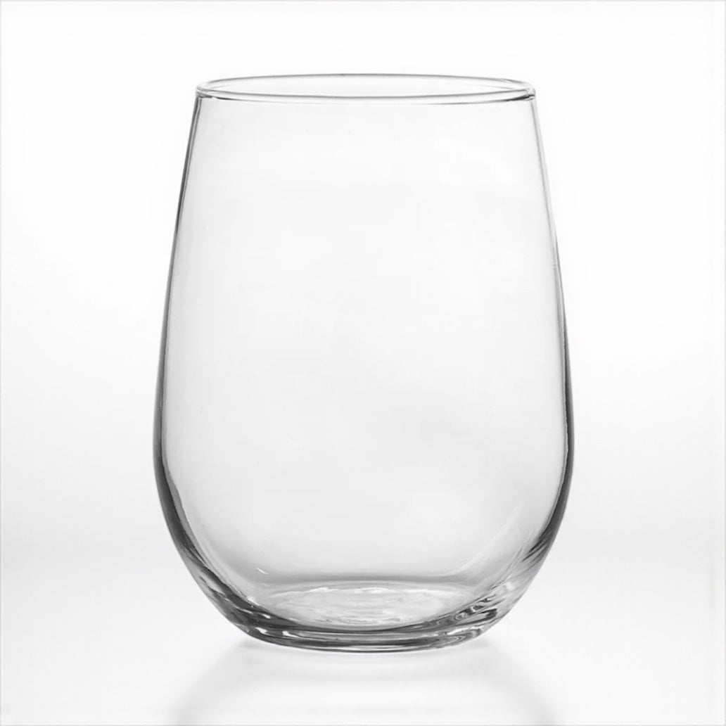 17oz Stemless Wine Glass (set of 2)
