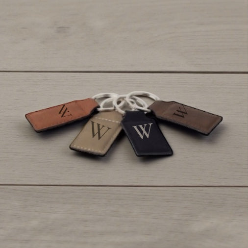 Leatherette Keyrings (set of 20)