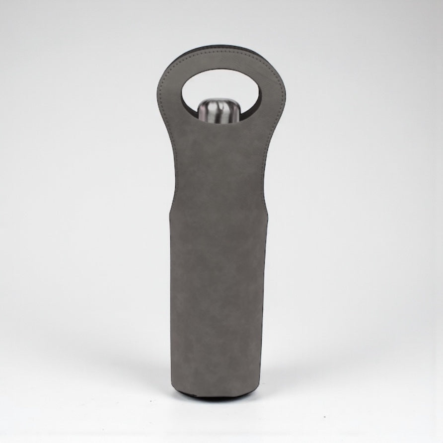 Leatherette Wine Tote