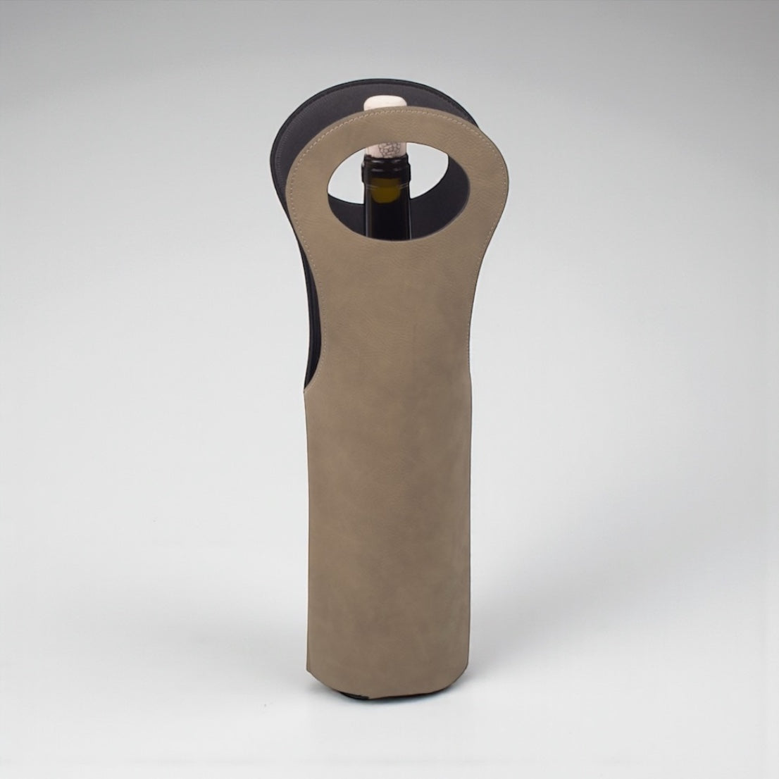 Leatherette Wine Tote