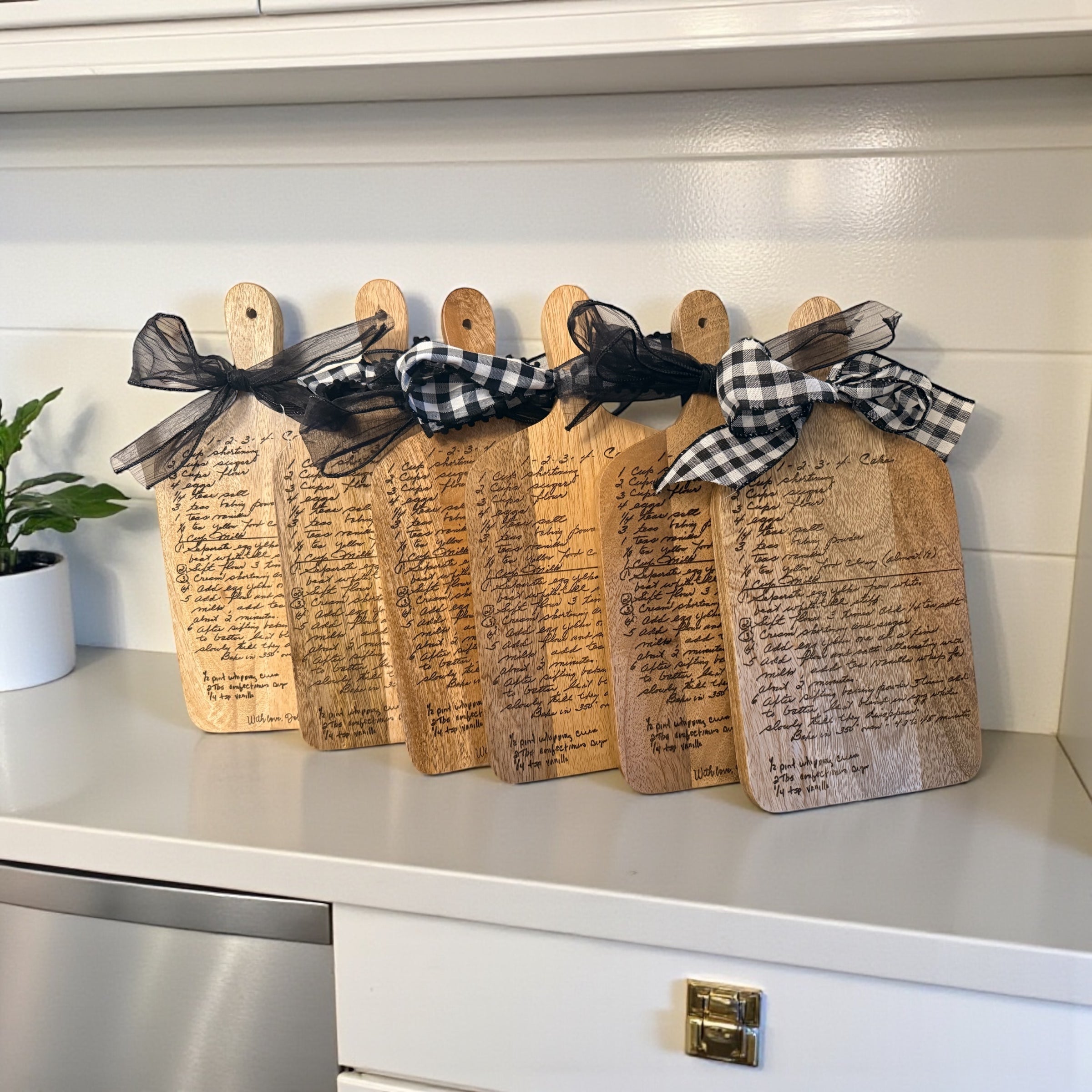 Handwritten Keepsake Board