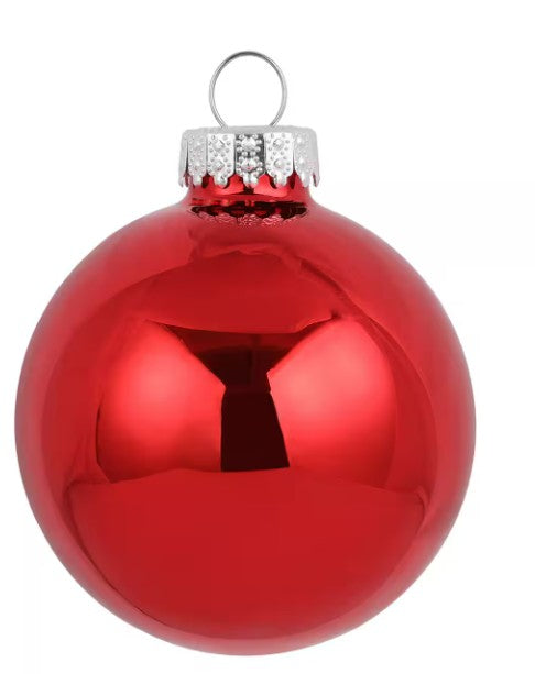 Large Glass Christmas Ornament